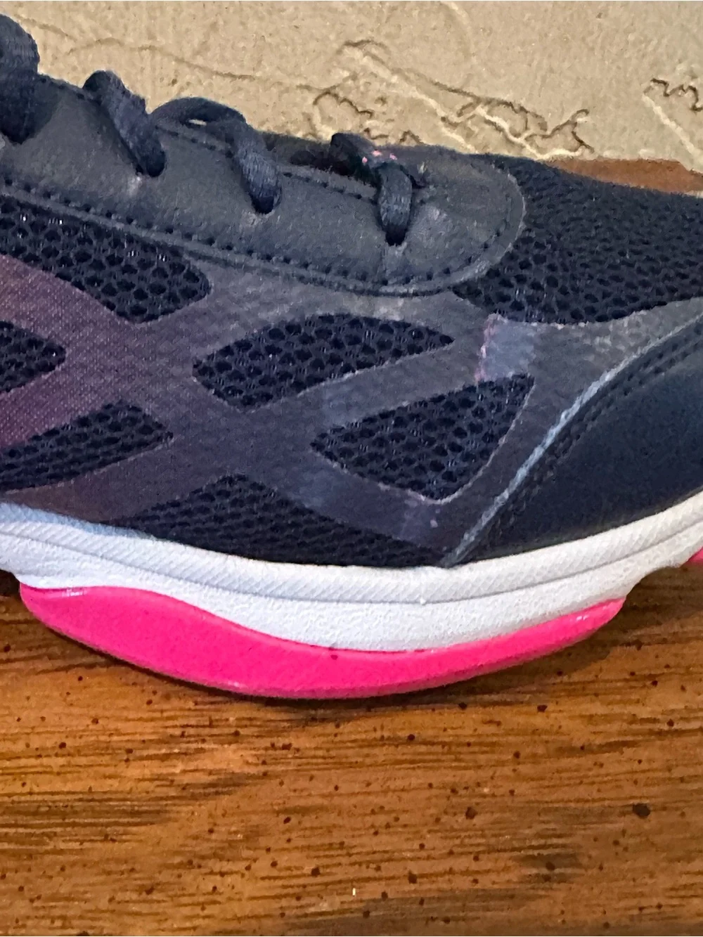 Ryka Devotion XT Women’s Navy and Pink Training Shoes Size 9.5